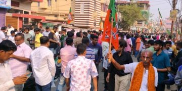 ത്രിപുരയിൽ ബിജെപി മുന്നേറ്റം, 33 സീറ്റിൽ ലീഡ്‌: സിപിഐ എം സഖ്യം 16 സീറ്റിൽ