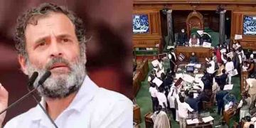 രാഹുൽ ​സ്പീക്കർക്ക് മാപ്പെഴുതി നൽകണമെന്ന് ബിജെപി, അദാനി വിഷയം ഉന്നയിക്കാൻ അനുവദിക്കണമെന്ന് കോൺഗ്രസ്