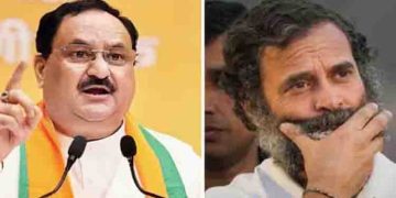 കോൺ​ഗ്രസിനെ കടന്നാക്രമിച്ച് ബിജെപി അധ്യക്ഷന്‍; രാഹുൽ ​ഗാന്ധി രാജ്യവിരുദ്ധ ടൂൾകിറ്റിന്റെ ഭാ​ഗമെന്നും വിമര്‍ശനം