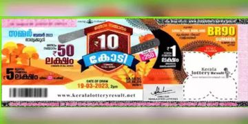 സമ്മര്‍ ബമ്പര്‍ 10 കോടി സിനിമ താരം രജനി ചാണ്ടിയുടെ സഹായിയായ അസം സ്വദേശിക്ക്