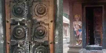 ക്ഷേത്ര വാതിലുകള്‍ക്ക് തീയിട്ടു, ആയിരവില്ലി ക്ഷേത്രത്തിലെ മോഷണ ശ്രമം ഉത്സവം തുടങ്ങാനിരിക്കേ