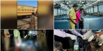 കോഴിക്കോട്ട് ട്രെയിനില്‍ ആക്രമണം നടത്തിയ പ്രതിയുടെ രേഖാചിത്രം തയ്യാറാക്കുന്നു,ഇതരസംസ്ഥാന തൊഴിലാളിയെന്ന് സൂചന