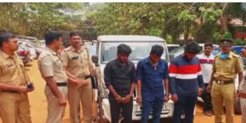 കുന്നംകുളത്ത് വൻ ലഹരിവേട്ട; 16 ലക്ഷം രൂപയുടെ ഹാഷിഷ് ഓയിലുമായി മൂന്ന് പേർ പിടിയിൽ