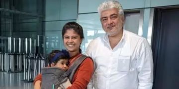 കൈക്കുഞ്ഞുമായി തനിച്ച് യാത്ര,യുവതിയുടെ ലഗേജ് ചുമന്ന് അജിത്; വൈറൽ കുറിപ്പ്