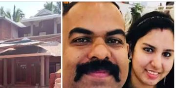 പ്രവാസം ജീവിതം കൊണ്ട് സ്വരൂക്കൂട്ടി നിര്‍മിച്ച വീട്ടിലേക്ക് റിജേഷും ജിഷിയുമെത്തിയത് ചേതനയറ്റ ശരീരങ്ങളായി