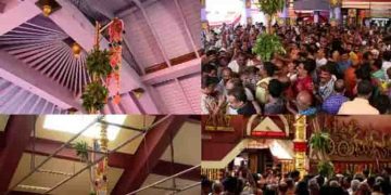 തിരുവമ്പാടി ക്ഷേത്രത്തിലും പാറമേക്കാവിലും കൊടിയേറി,പൂരങ്ങളുടെ പൂരം, തൃശ്ശൂര്‍ പൂരം ഞായറാഴ്ച