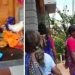 വോട്ട് നേടാൻ സാരി നൽകി ബിജെപി നേതാവ്, വലിച്ചെറിഞ്ഞ് സ്ത്രീകൾ; കർണാടകയിലെ വീഡിയോ വൈറലാവുന്നു