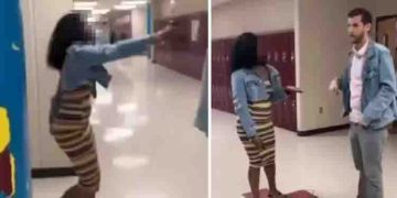 ഫോൺ പിടിച്ചെടുത്ത അധ്യാപകന് നേരെ വിദ്യാർത്ഥിനിയുടെ കുരുമുളക് സ്പ്രേ പ്രയോഗം