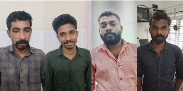 വ്യാജ സ്വർണാഭരണങ്ങൾ പണയംവെച്ച് ലക്ഷങ്ങള്‍ തട്ടിയ സംഘം പിടിയില്‍
