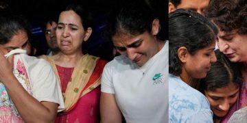 ‘ബേട്ടി ബച്ചാവോ എന്ന മുദ്രാവാക്യം കാപട്യം’; താരങ്ങള്‍ക്ക് പിന്തുണയുമായി രാഹുലും പ്രിയങ്കയും