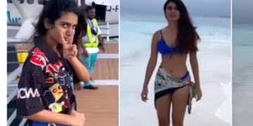 ബിക്കിനിയിൽ അതീവ ഗ്ലാമറസ്സായി പ്രിയ വാര്യർ; മാലദ്വീപിലെ അവധിയാഘോഷത്തിന്‍റെ വീഡിയോ