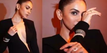 കറുപ്പ് ഗൗണിൽ ഹോട്ട് ലുക്കില്‍ ബോളിവുഡ് സുന്ദരി; ചിത്രങ്ങള്‍ വൈറല്‍