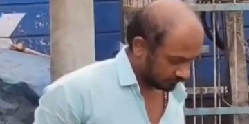 തൃശ്ശൂരില്‍ ബാങ്കില്‍ പെട്രോള്‍ ഒഴിച്ച് യുവാവിന്റെ പരാക്രമം