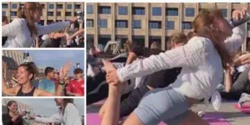 ‘ബിയര്‍ യോഗ’യുമായി ഡെന്‍മാര്‍ക്ക്; വീഡിയോ കാണാം