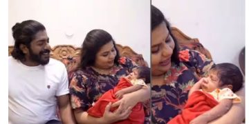 ഇതാ ആ കൺമണി; മകന്റെ മുഖം ആരാധകരെ കാണിച്ച് സ്നേഹയും ശ്രീകുമാറും