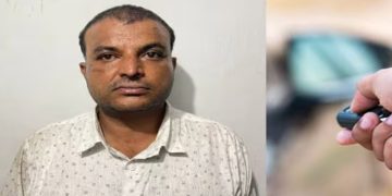 നിർത്തിയിട്ട കാർ മോഷ്ടിച്ച പ്രതി പിടിയിൽ