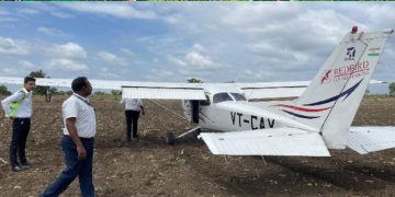 കലബുറഗിയിൽ പരിശീലന വിമാനം അടിയന്തര ലാൻഡിംഗ് നടത്തി