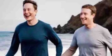 ബീച്ചില്‍ ഉല്ലസിച്ച് മസ്കും സക്കർബർ​ഗും; എഐയുടെ ഒരോ കളികളെ