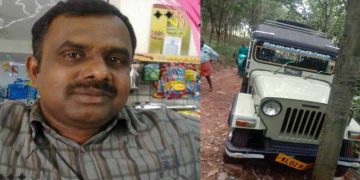 കൊല്ലം പുനലൂരിൽ ജീപ്പിനുള്ളിൽ ഡ്രൈവറെ മരിച്ച നിലയിൽ