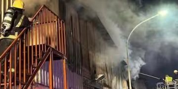 സൗദിയിലെ വെയർഹൗസിൽ തീപിടിത്തം