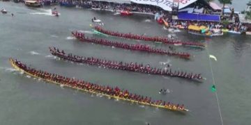 നെഹ്റു ട്രോഫി വള്ളംകളിയിൽ വീയപുരം ചുണ്ടൻ ജലരാജാവ്