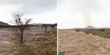 ഒമാനിൽ വെള്ളപ്പാച്ചിലിൽ ഒരാൾ മരിച്ചു; രണ്ട് പേരെ കാണാതായി, തെരച്ചിൽ തുടരുന്നു