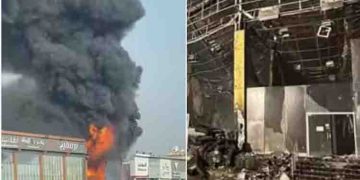 ജിദ്ദയില്‍ വ്യാപാര സ്ഥാപനങ്ങളില്‍ തീപിടിത്തം