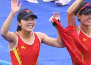 ഏഷ്യന്‍ ഗെയിംസില്‍ ആദ്യ സ്വര്‍ണം ചൈനയ്ക്ക്; നേട്ടം വനിതകളുടെ തുഴച്ചിലില്‍