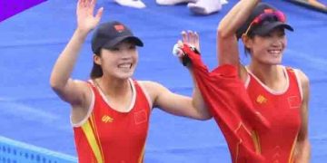 ഏഷ്യന്‍ ഗെയിംസില്‍ ആദ്യ സ്വര്‍ണം ചൈനയ്ക്ക്; നേട്ടം വനിതകളുടെ തുഴച്ചിലില്‍