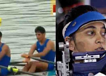 ഏഷ്യൻ ഗെയിംസിൽ മെഡൽവേട്ട തുടങ്ങി ഇന്ത്യ; തുഴച്ചിലും, ഷൂട്ടിങ്ങിലും മെഡൽ നേട്ടം