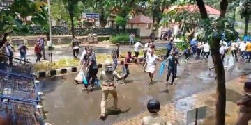 അനധികൃത നിയമനം : കുസാറ്റിലേക്ക് നടന്ന കെ എസ് യു മാർച്ചിൽ സംഘർഷം