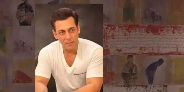 സൽമാൻ ഖാൻ വരച്ച ‘ആയത്തുൽ കുർസി’ ചിത്രം; ഈ വീടിന്റെ അനുഗ്രഹമെന്ന് സഹോദരീഭർത്താവ് ആയുഷ് ശർമ