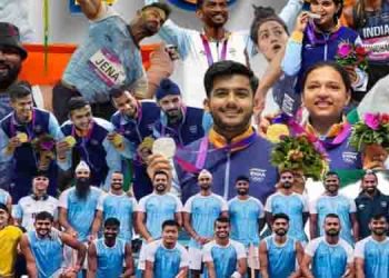 ഏഷ്യൻ ഗെയിംസ് മെഡൽവേട്ടയിൽ ഇന്ത്യക്ക് സെഞ്ചുറി; ചരിത്രത്തിലാദ്യമായി മെഡല്‍ നേട്ടം 100 കടന്നു