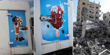 മോര്‍ച്ചറികള്‍ നിറഞ്ഞു, സംസ്കരിക്കാന്‍ ഇടമില്ല; ഗാസയില്‍ മൃതദേഹങ്ങള്‍ സൂക്ഷിക്കുന്നത് ഐസ്ക്രീം ട്രക്കുകളില്‍