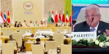 ‘പലസ്തീൻ ജനത എവിടേക്കും ഓടിപ്പോകാൻ ഉദ്ദേശിക്കുന്നില്ലെന്ന്’പ്രസിഡൻ്റ് മഹമൂദ്, അറബ് ഉച്ചകോടിയിൽ സമാധാന ശ്രമം