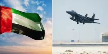 അമേരിക്കന്‍ സൈനിക വിമാനം യുഎഇയില്‍; ഇസ്രയേലിന് പിന്തുണ നല്‍കാനെന്ന് ആരോപണം, മറുപടി നല്‍കി അധികൃതര്‍