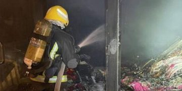 റിയാദിലെ ചില വ്യാപാരസ്ഥാപനങ്ങളിൽ തീപിടിത്തം