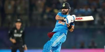 കിവീസിനോട് കണക്കു തീർത്ത് ഇന്ത്യ സെമിയിലേക്ക്, സച്ചിന്‍റെ റെക്കോർഡ‍ിനരികെ കോലി വീണു; ഇന്ത്യ ഒന്നാമത്