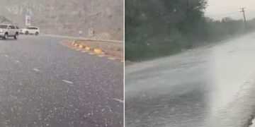 യുഎഇയില്‍ ഇടിമിന്നലോട് കൂടിയ കനത്ത മഴ, പലയിടങ്ങളിലും ഗതാഗതം തടസ്സപ്പെട്ടു