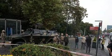 തുർക്കി പാർലമെന്റിന് സമീപം സ്ഫോടനം; ഭീകരാക്രമണമെന്ന് അധികൃതർ