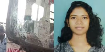 കാട്ടാക്കടയിൽ കെഎസ്ആർടിസി ബസിടിച്ചുണ്ടായ അപകടത്തിന്റെ ഞെട്ടൽ മാറാതെ നാട്ടുകാർ