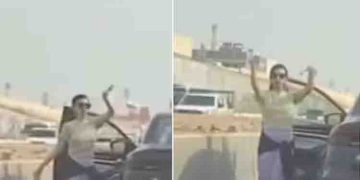 റോഡില്‍ യുവതിയുടെ ഡാന്‍സ് ; സോഷ്യല്‍ മീഡിയയില്‍ വീഡിയോ വൈറല്‍, പിന്നാലെ അറസ്റ്റ്