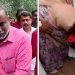 മറ്റപ്പള്ളിയിൽ വൈകാരിക രംഗങ്ങൾ ; മന്ത്രിയുടെ കാലുപിടിച്ച് കരഞ്ഞ് വയോധിക