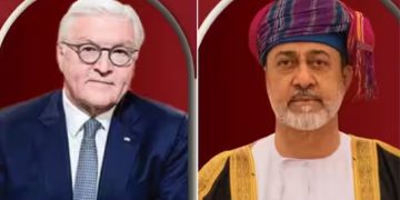 ഔദ്യോഗിക സന്ദർശനത്തിനായി ജർമ്മൻ പ്രസിഡൻറ് നാളെ ഒമാനിൽ