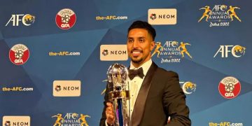 സലിം ദൗസരി ​ഏഷ്യയുടെ താരം, സാമന്ത ഖേർ മികച്ച വനിത താരം