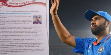 സ്കൂൾ പുസ്തകത്തിന്റെ ഭാഗമായി രോഹിത് ശർമയുടെ ജീവചരിത്രം ; ഏറ്റെടുത്ത് സോഷ്യല്‍ മീഡിയ