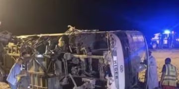 സൗദി അറേബ്യയില്‍ ബസ് നിയന്ത്രണം വിട്ടു മറിഞ്ഞ് അപകടം