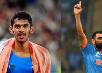 കായിക പുരസ്കാരങ്ങൾ പ്രഖ്യാപിച്ചു; എം ശ്രീശങ്കറിനും മുഹമ്മദ് ഷമിക്കും അർജുന അവാർഡ്