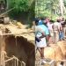 ഡ്രെയിനേജ് നിർമാണത്തിനിടെ മണ്ണിടിഞ്ഞു; കുടുങ്ങിയ തൊഴിലാളികളെ രക്ഷപെടുത്തി