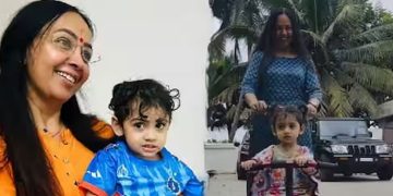 ‘ഇവളാണ് എന്നെ മുന്നോട്ട് കൊണ്ടുപോകുന്നത്’, കൊച്ചുമകൾക്കൊപ്പം താര കല്യാൺ